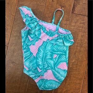 COPY - Vineyard Vines Palms Hibiscus Swimsuit 6-12 months